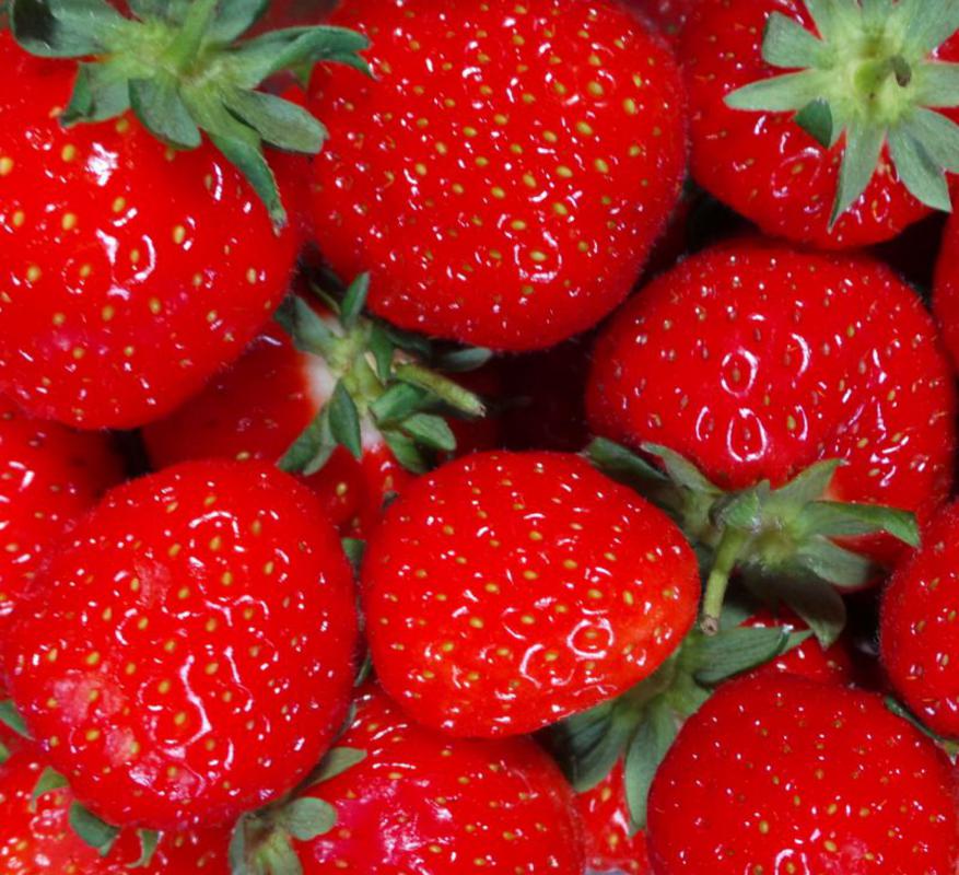 Real Foods organic strawberries